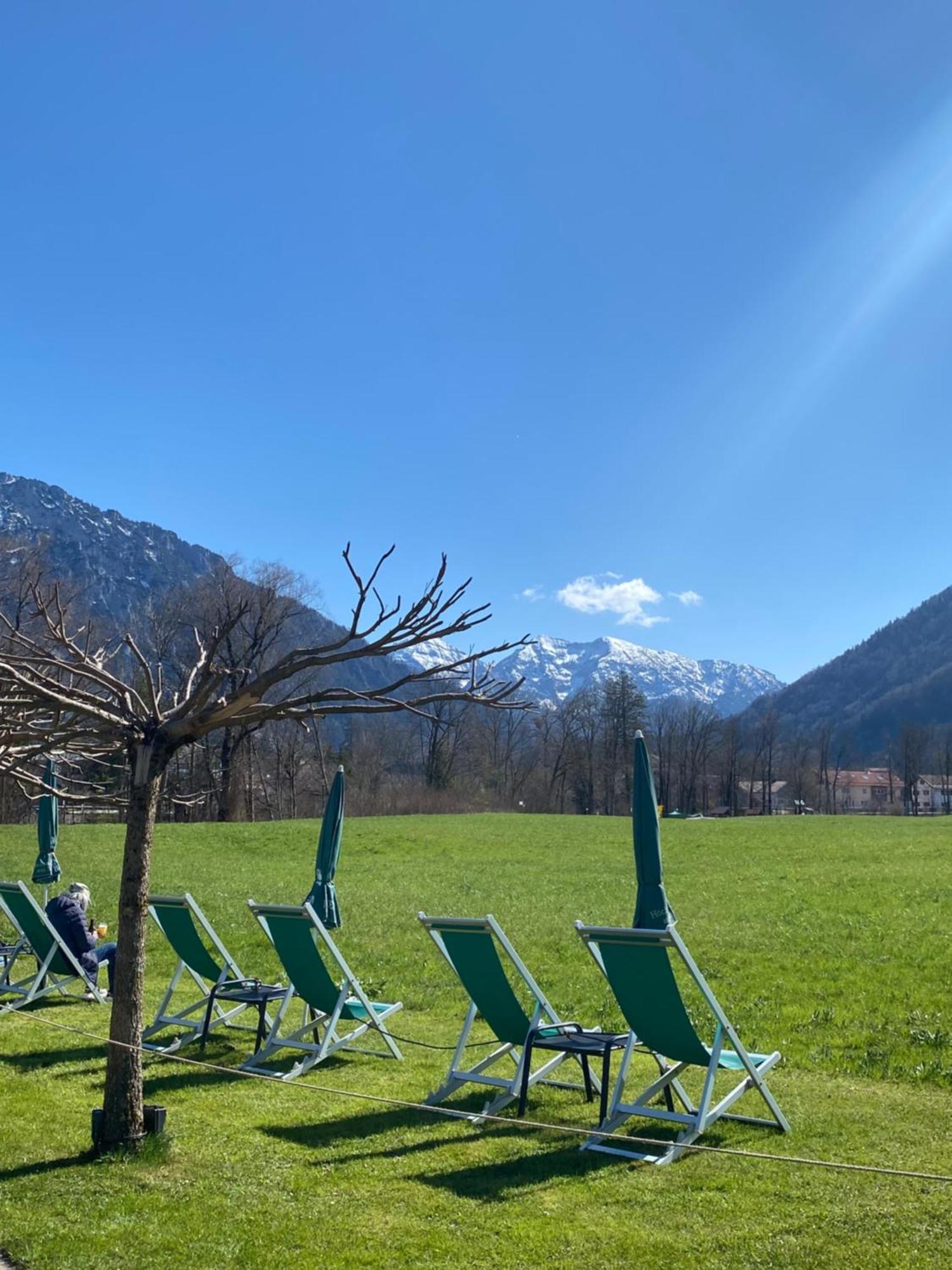 Mit Bergblick In Bayerischen Alpen * Ruhpolding